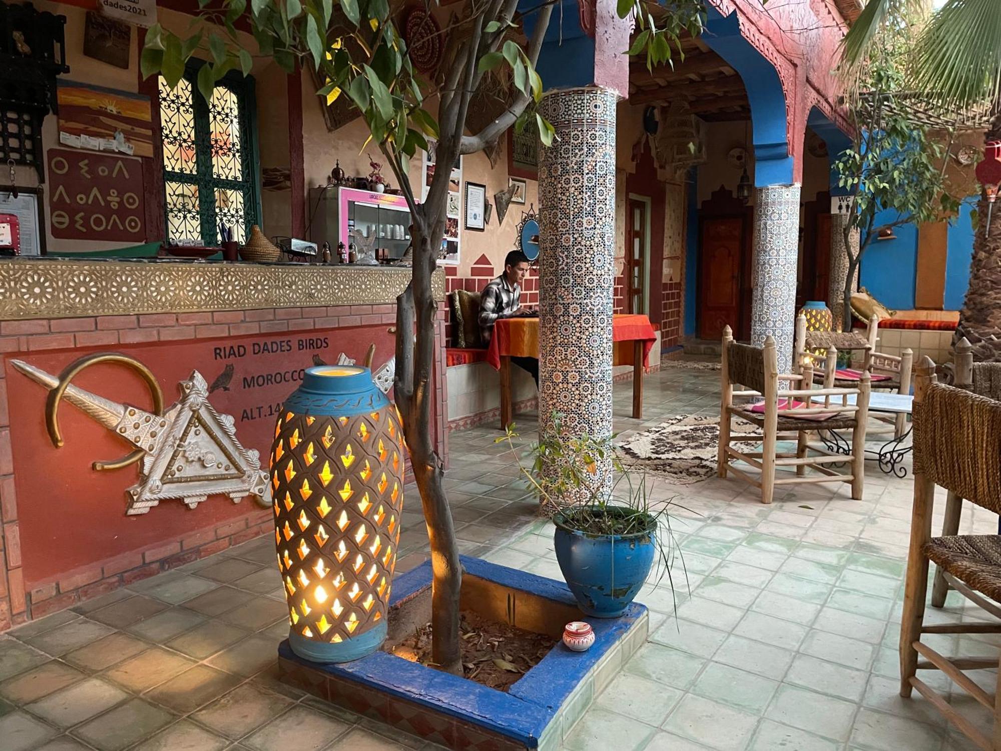 Riad Dades Birds Boumalne エクステリア 写真
